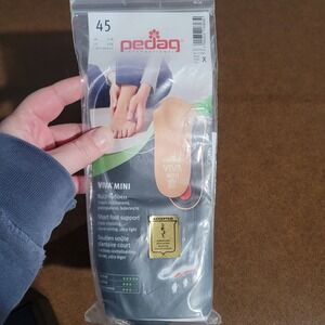 Pedag VIVA Mini Leather 3/4 Insole Insert Men's Sz 12 Tan Anatomically Correct